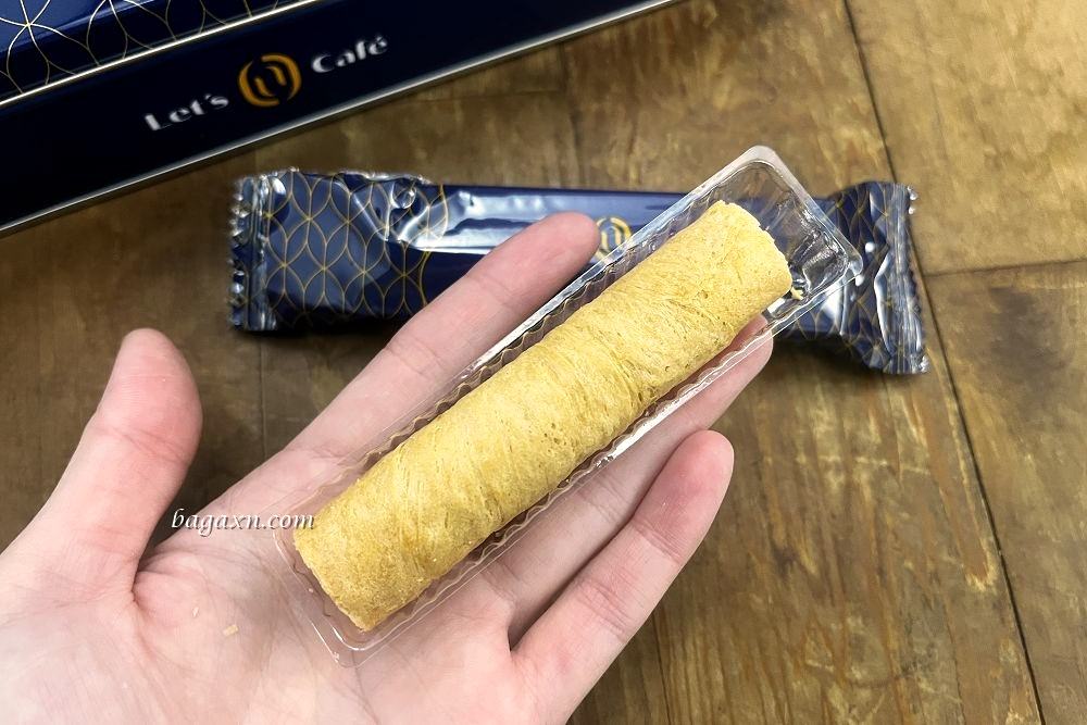 超商禮盒│全家好事花生夾餡蛋捲。單根包裝精緻又方便