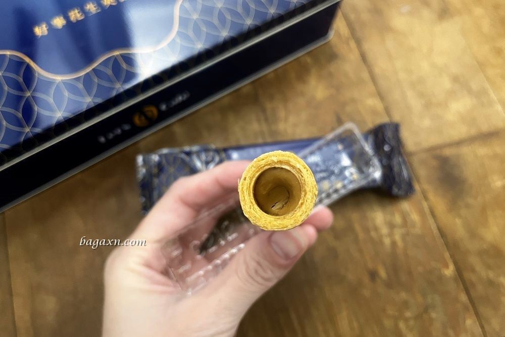 超商禮盒│全家好事花生夾餡蛋捲。單根包裝精緻又方便