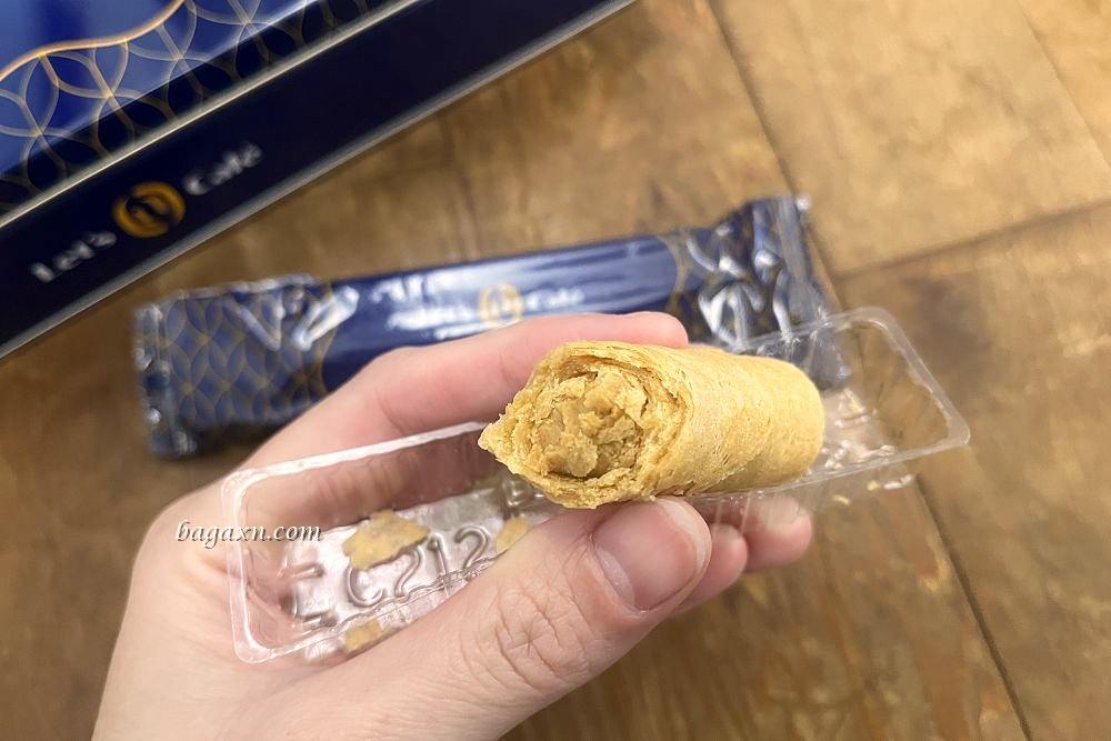 超商禮盒│全家好事花生夾餡蛋捲。單根包裝精緻又方便