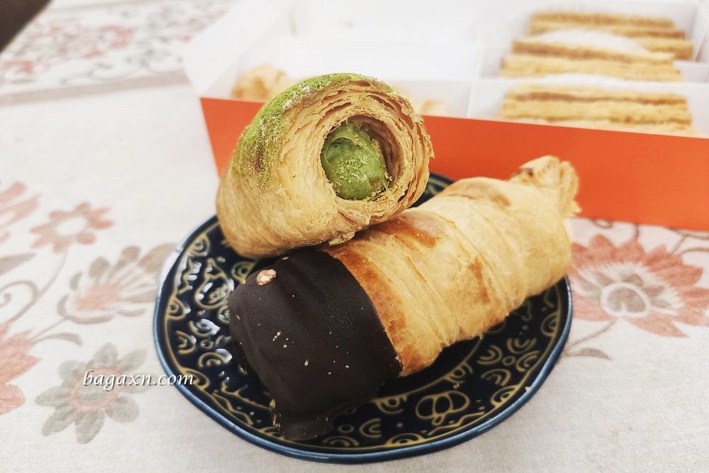 台南甜點│派星堂PALAXY-可頌甜星。可頌甜心捲蠻好吃的