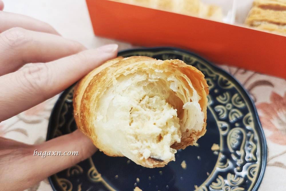 台南甜點│派星堂PALAXY-可頌甜星。可頌甜心捲蠻好吃的