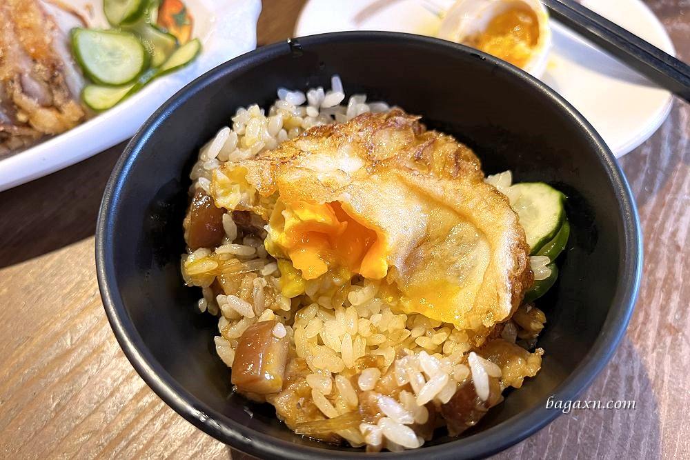 台中南屯│台客燒肉粥-五權店。銅板價古早味飯食，肥肥滷肉飯和燒肉粥都很好吃