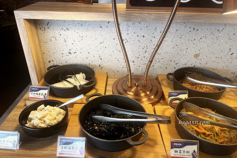 逢甲烤肉│好好吃肉韓式烤肉吃到飽。DIY拌飯雖然是冷的但還不錯吃