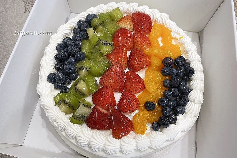 COSTCO好市多生日蛋糕│綜合水果蛋糕&紅絲絨蛋糕