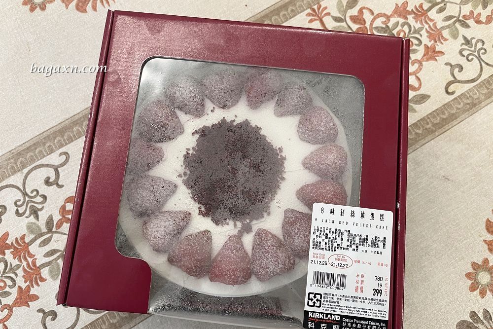 COSTCO好市多生日蛋糕│綜合水果蛋糕&紅絲絨蛋糕