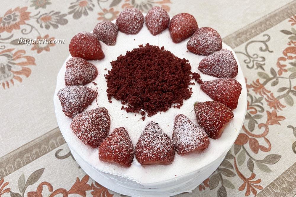 COSTCO好市多生日蛋糕│綜合水果蛋糕&紅絲絨蛋糕