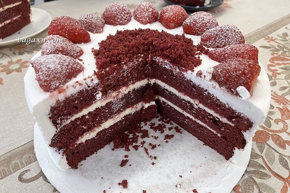 COSTCO好市多生日蛋糕│綜合水果蛋糕&紅絲絨蛋糕