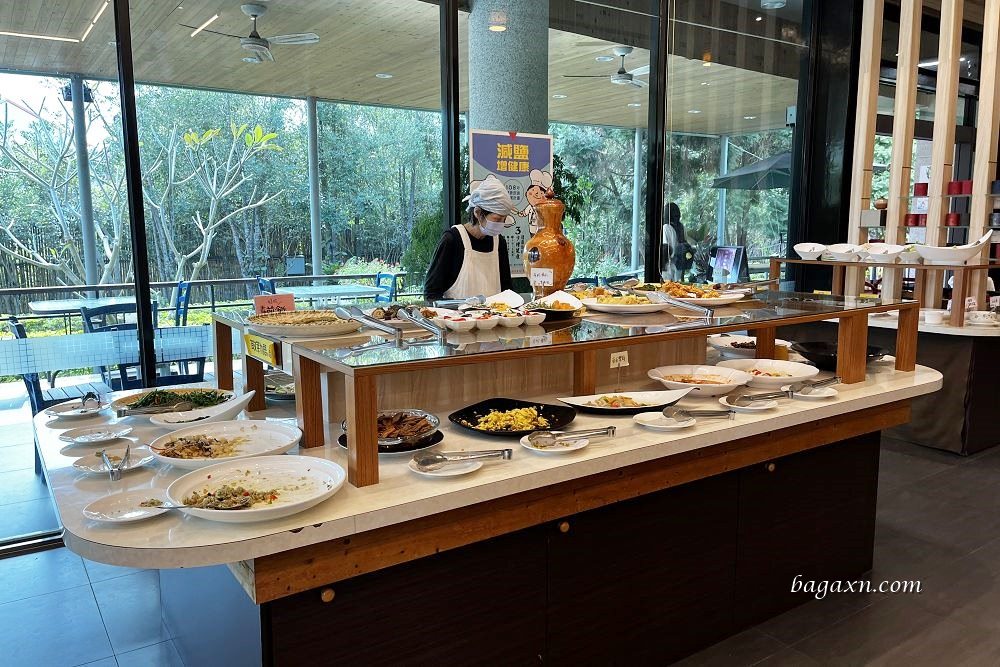 台中潭子│好樂里蔬食庭園。多款素食料理吃到飽