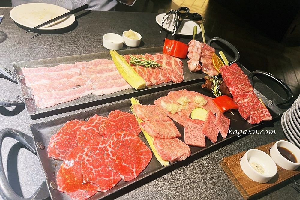台中南屯│燒肉中山大墩店。天皇八牛5780三人套餐，橡樹黑臉酋長的加冕