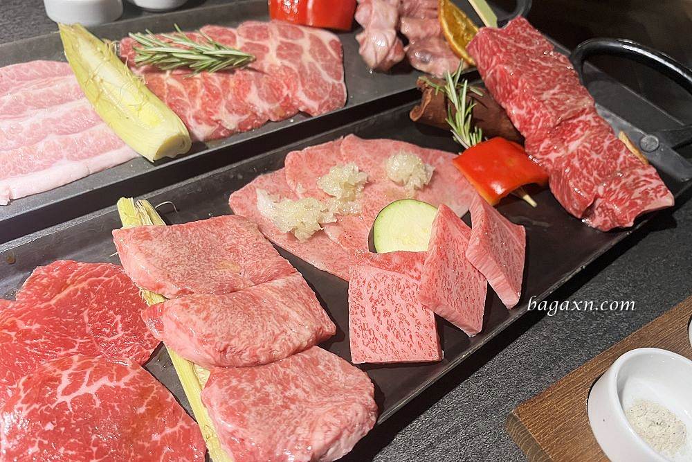 台中南屯│燒肉中山大墩店。天皇八牛5780三人套餐，橡樹黑臉酋長的加冕