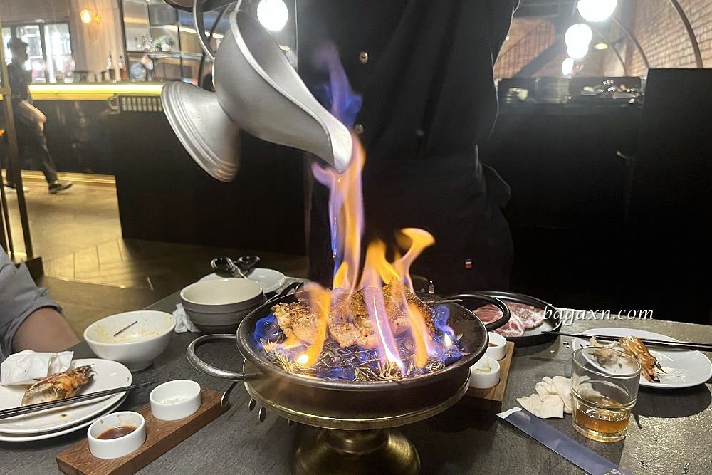 台中南屯│燒肉中山大墩店。天皇八牛5780三人套餐，橡樹黑臉酋長的加冕