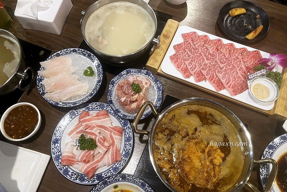 台中南屯│禧珍家新中式火鍋。特色湯頭、肉的品質很讚