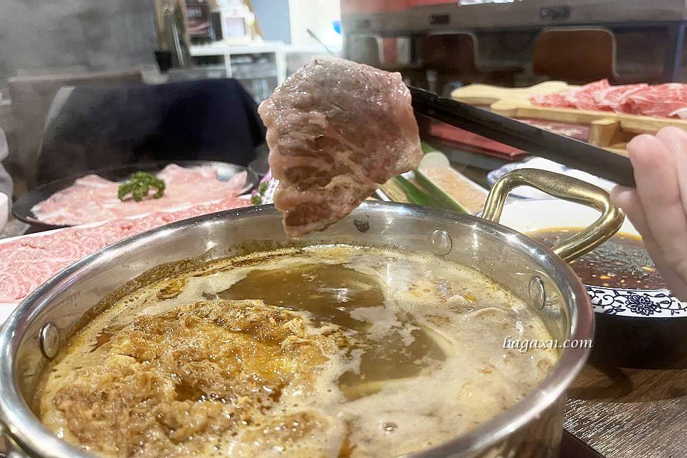 台中南屯│禧珍家新中式火鍋。特色湯頭、肉的品質很讚