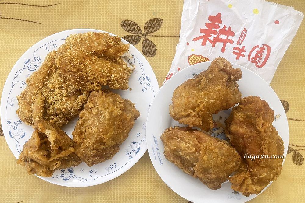 苗栗苑裡│耕牛園苑裡市場秒殺炸雞。腿排皮薄肉汁多