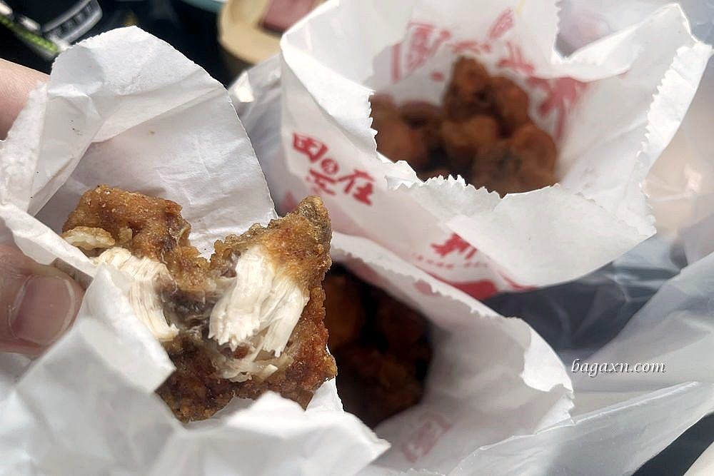 苗栗苑裡│耕牛園苑裡市場秒殺炸雞。腿排皮薄肉汁多