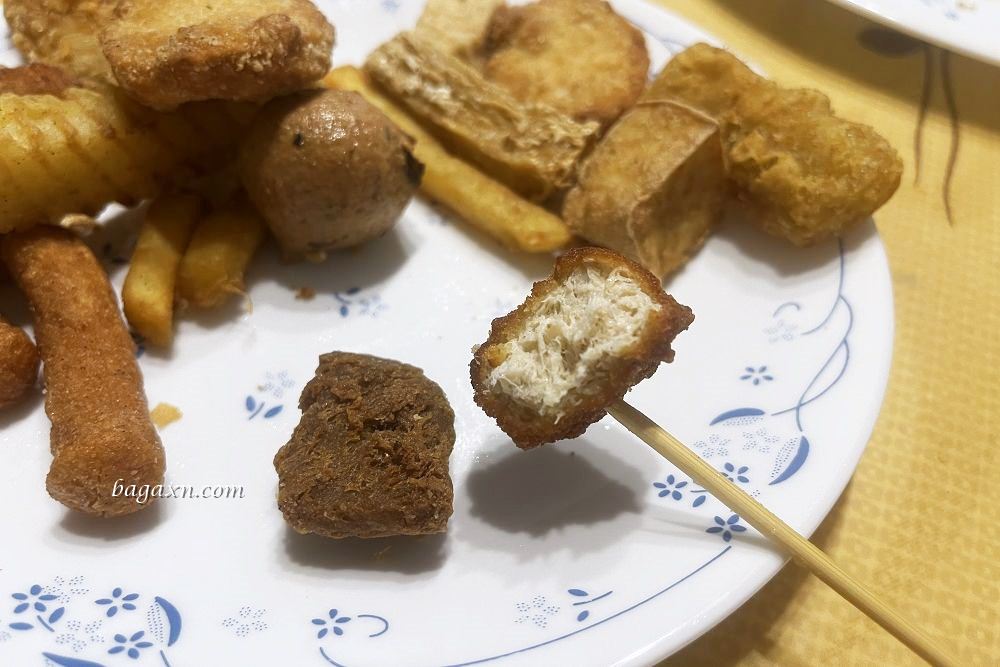 台中后里│蔬香四溢-蔬食炸物。好吃的素食炸物，還有用脫油機吃起來不油膩