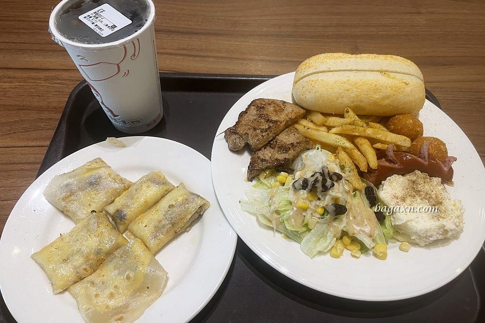 台中豐原│蝦羋早午餐。中西式早餐選擇多，吃簡單吃豐富都可以