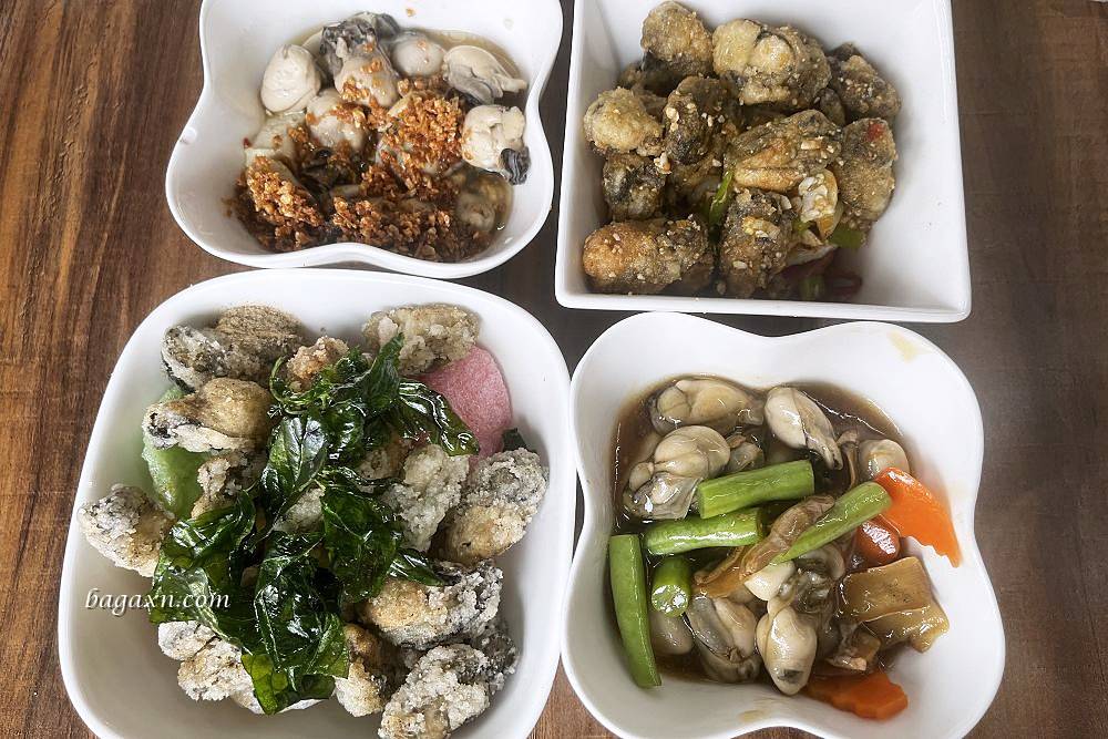 台中蚵仔吃到飽│金賀夯美食廣場。烤蚵各式鮮蚵料理吃到飽，產地當日新鮮直送