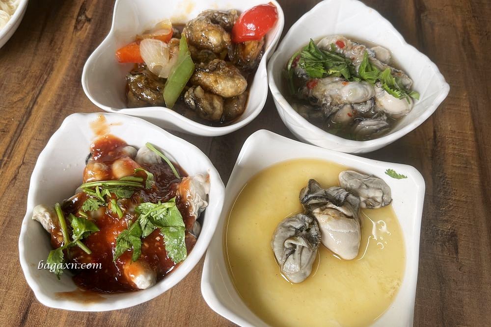 台中蚵仔吃到飽│金賀夯美食廣場。烤蚵各式鮮蚵料理吃到飽，產地當日新鮮直送