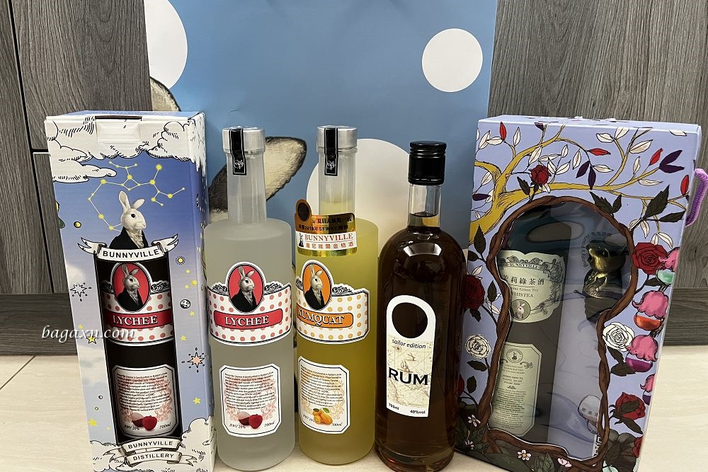 兔兔酒門市│Bunnyville龐尼維爾台中門市。門市可以試喝多款口味，荔枝酒很好喝