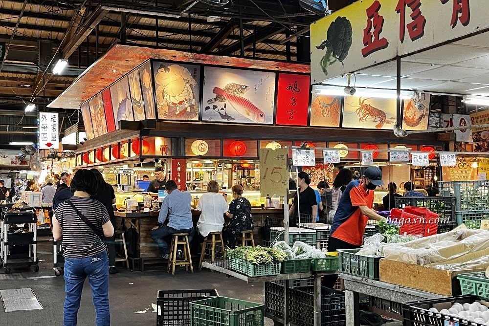 台中北屯│鵝房宮。一點利黃昏市場美食，一個人用餐也適合