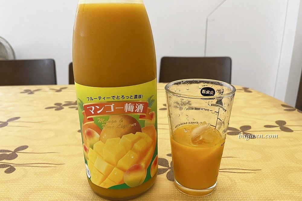 COSTCO酒│芒果梅酒。像果汁一樣沒什麼酒味