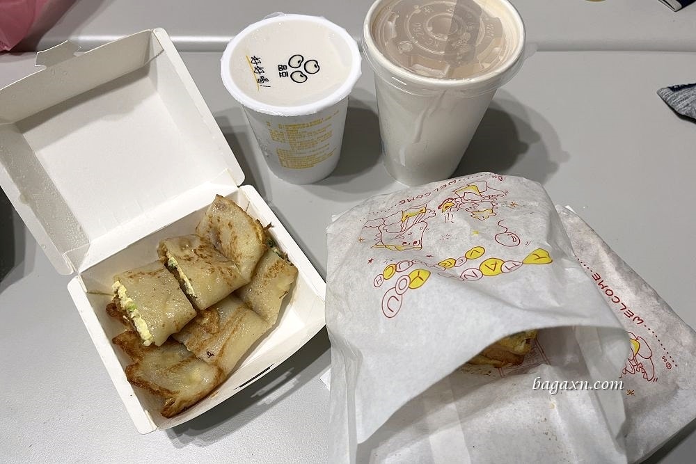 台中粉漿蛋餅│早安古早味蛋餅。Q彈有嚼勁，份量適中不膩口