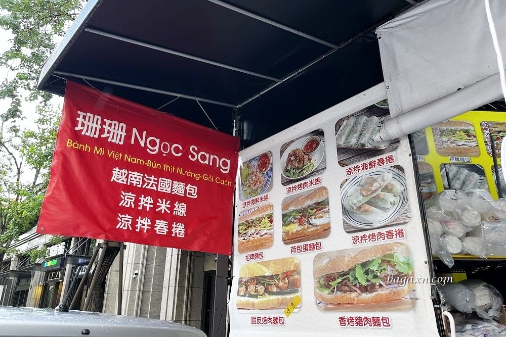 台中南屯│珊珊越南美食。法國麵包料多脆口，料多清爽無負擔