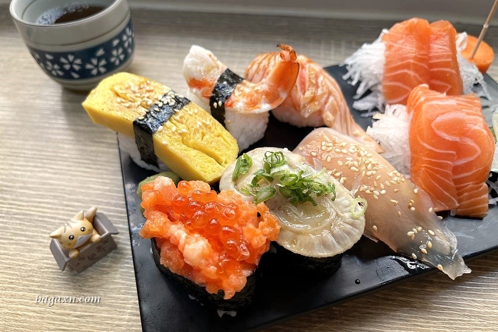 台中北屯│丸億生魚片壽司。市場內的平價日料，內用空間舒適