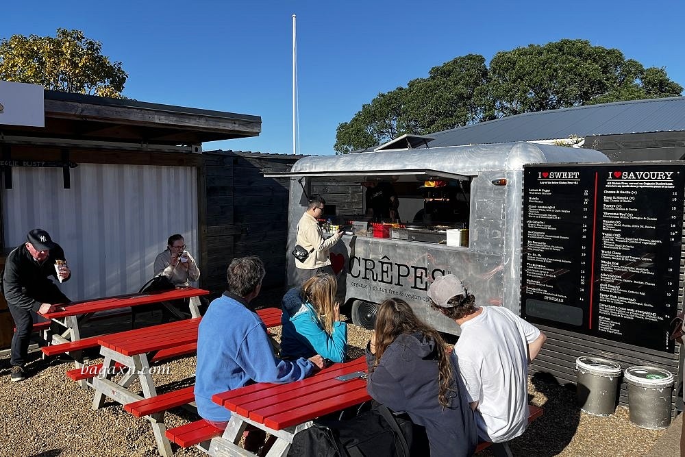 紐西蘭奧克蘭│懷希基島一日遊。渡輪+隨上隨下巴士.好吃的冰淇淋和法式可麗餅