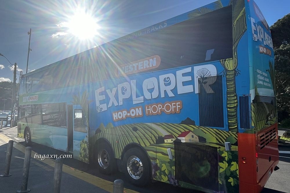 紐西蘭奧克蘭│懷希基島一日遊。渡輪+隨上隨下巴士.好吃的冰淇淋和法式可麗餅