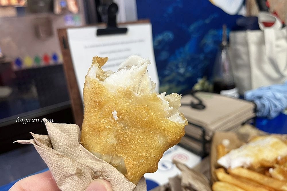 紐西蘭皇后鎮│Erik’s Fish and Chips。薯條很好吃，但番茄醬要加錢