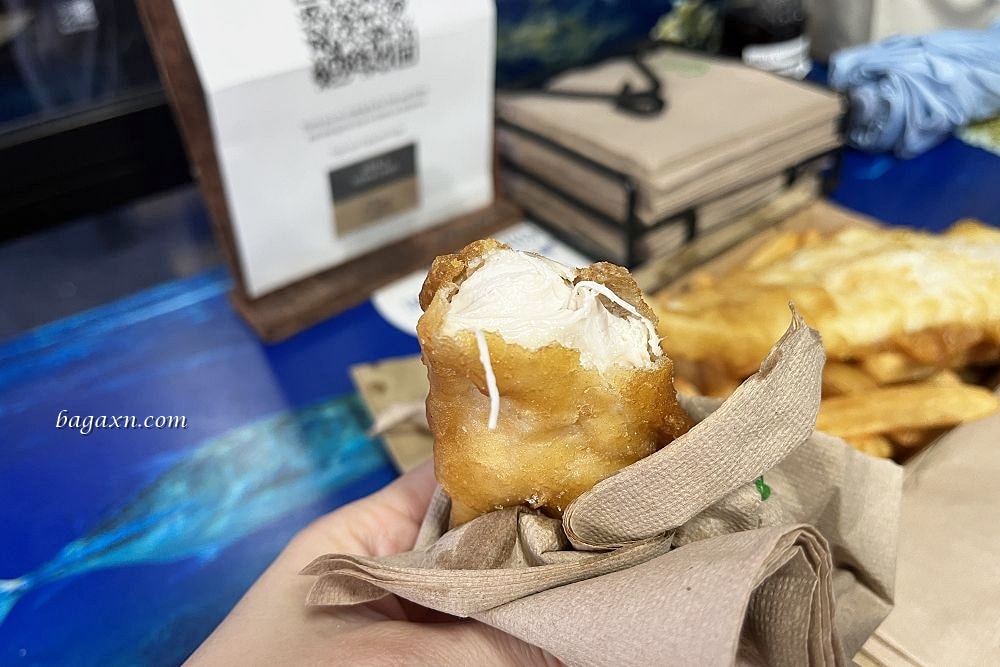 紐西蘭皇后鎮│Erik’s Fish and Chips。薯條很好吃，但番茄醬要加錢