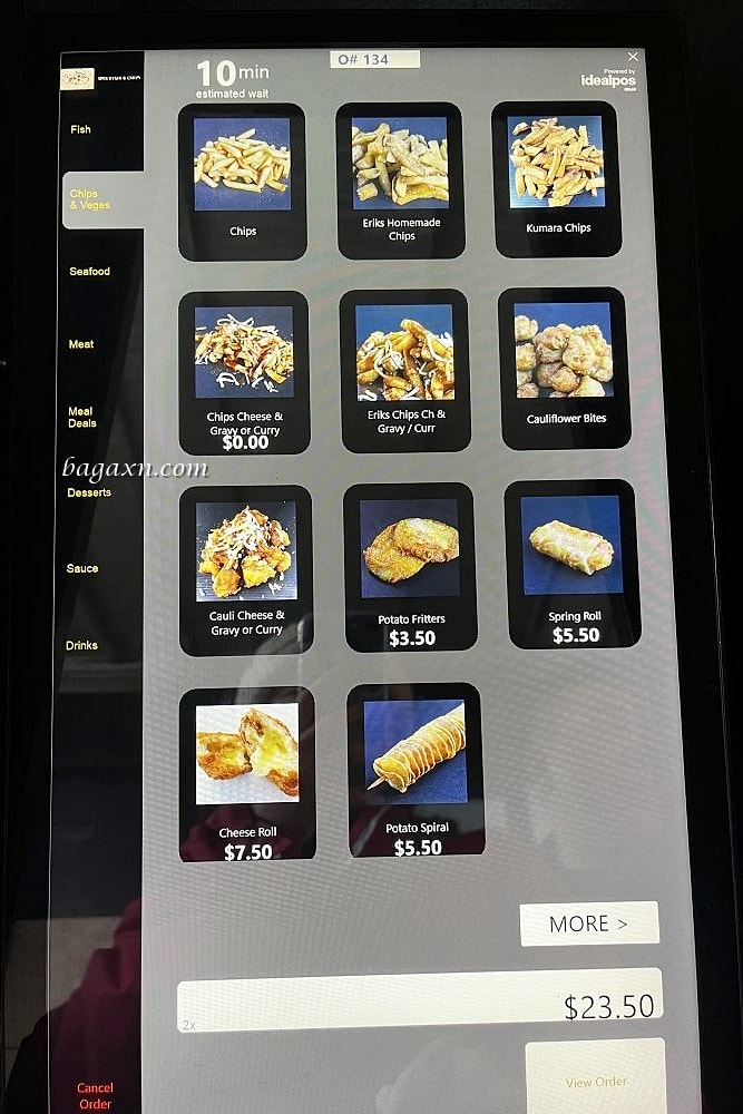 紐西蘭皇后鎮│Erik’s Fish and Chips。薯條很好吃，但番茄醬要加錢