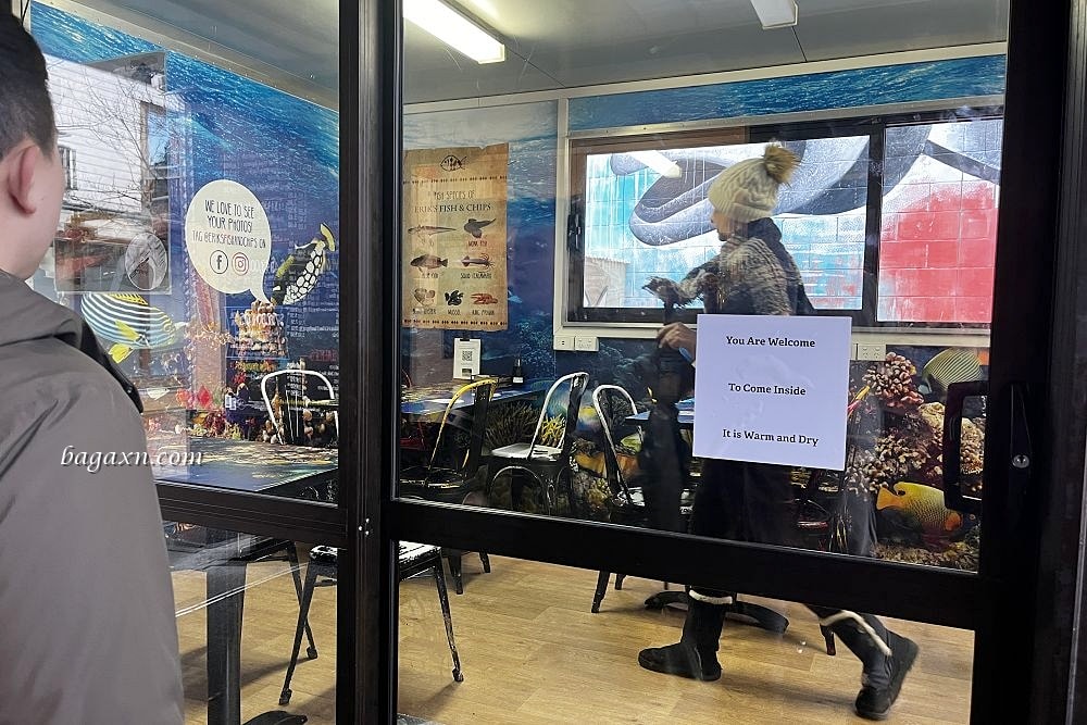 紐西蘭皇后鎮│Erik’s Fish and Chips。薯條很好吃，但番茄醬要加錢