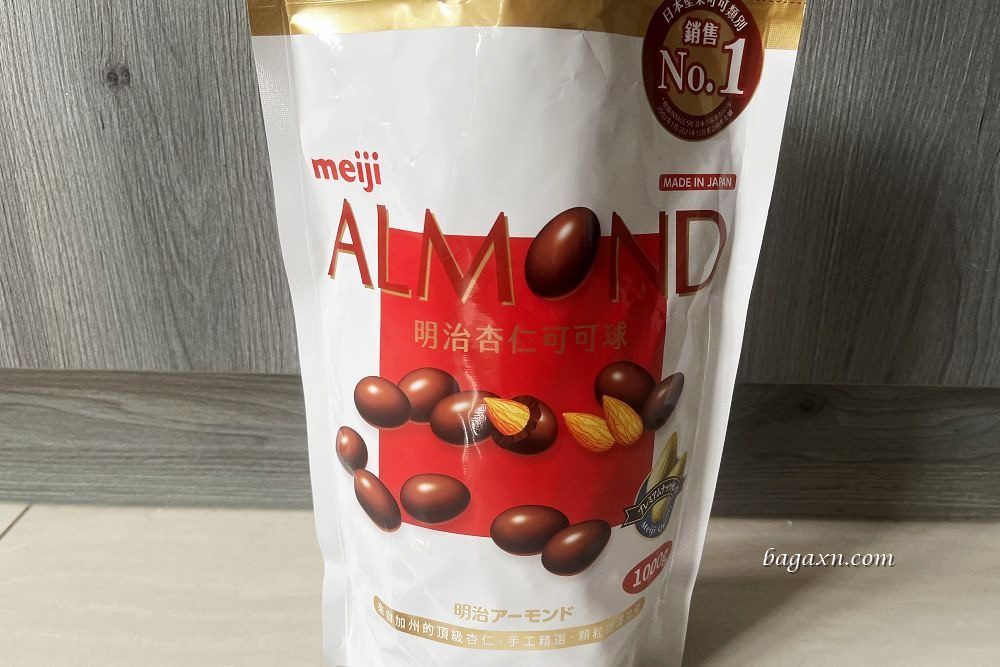 COSTCO巧克力│明治杏仁可可球。巧克力偏甜但杏仁果很唰嘴 - 第4張圖 COSTCO巧克力│明治杏仁可可球。巧克力偏甜但杏仁果很唰嘴