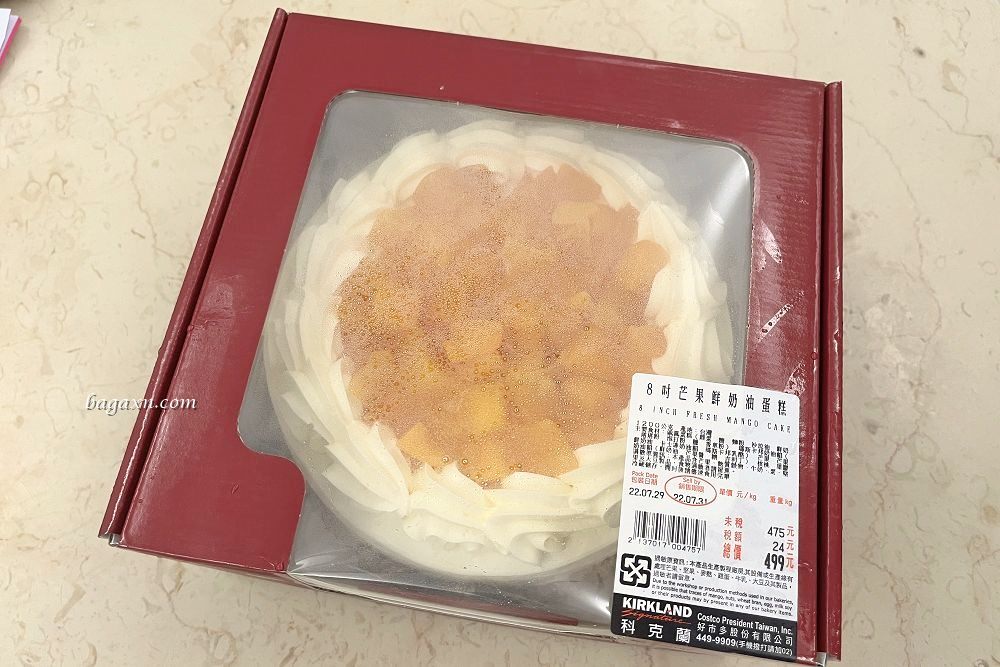 COSTCO好市多蛋糕│檸檬蘋果生乳酪蛋糕&芒果鮮奶油蛋糕