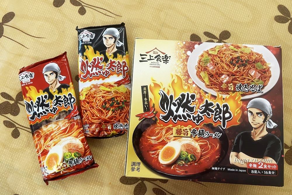 COSTCO│三上食樂燃太郎辣拉麵。乾麵比較有味道,吃小辣以上的人適合 - 第3張圖 COSTCO│三上食樂燃太郎辣拉麵。乾麵比較有味道,吃小辣以上的人適合