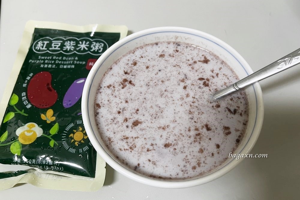 COSTCO│福記紅豆紫米粥。隨開隨吃~常溫保存很方便