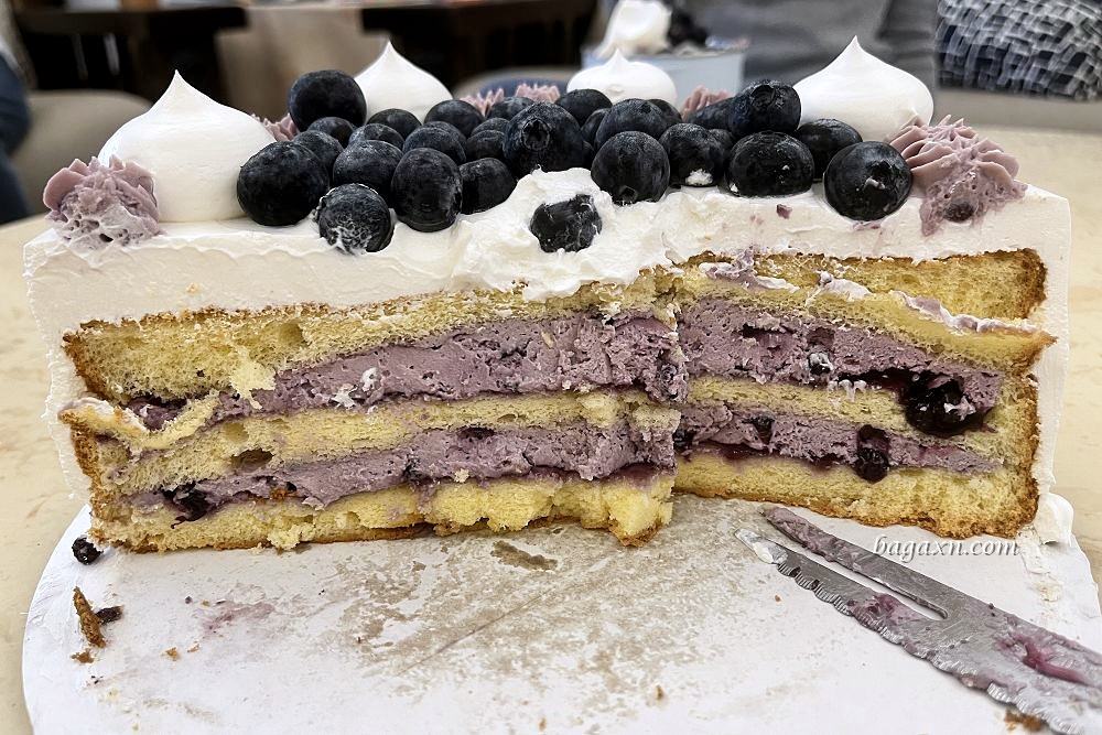COSTCO 8吋新鮮藍莓蛋糕 6
