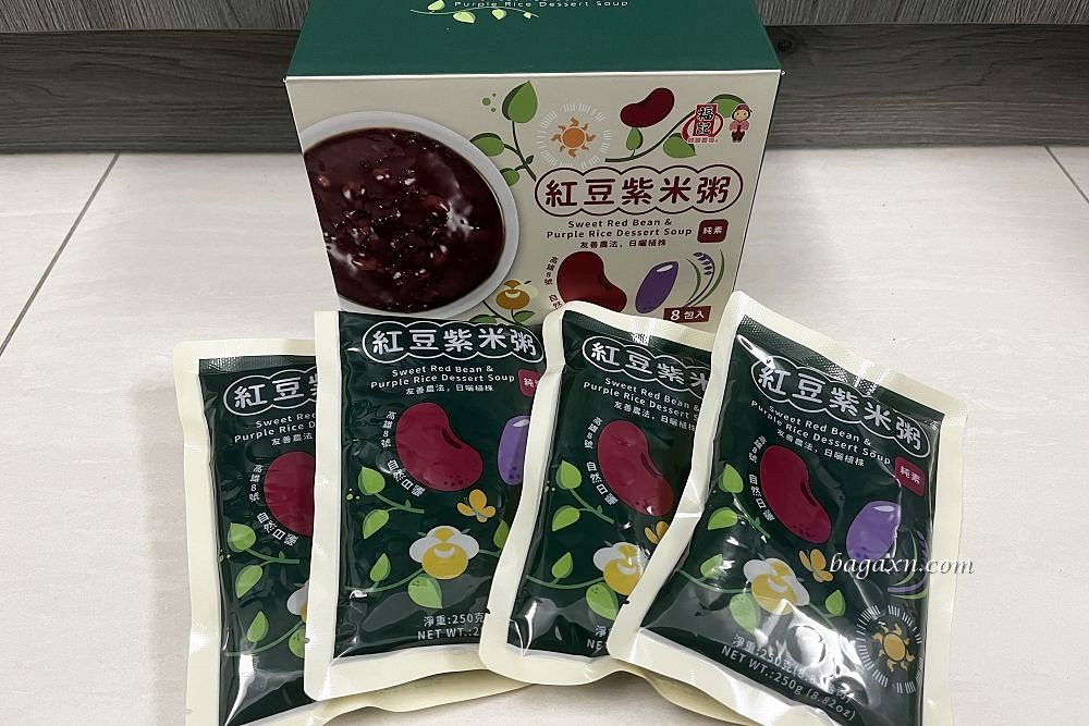 COSTCO福記紅豆紫米粥 4