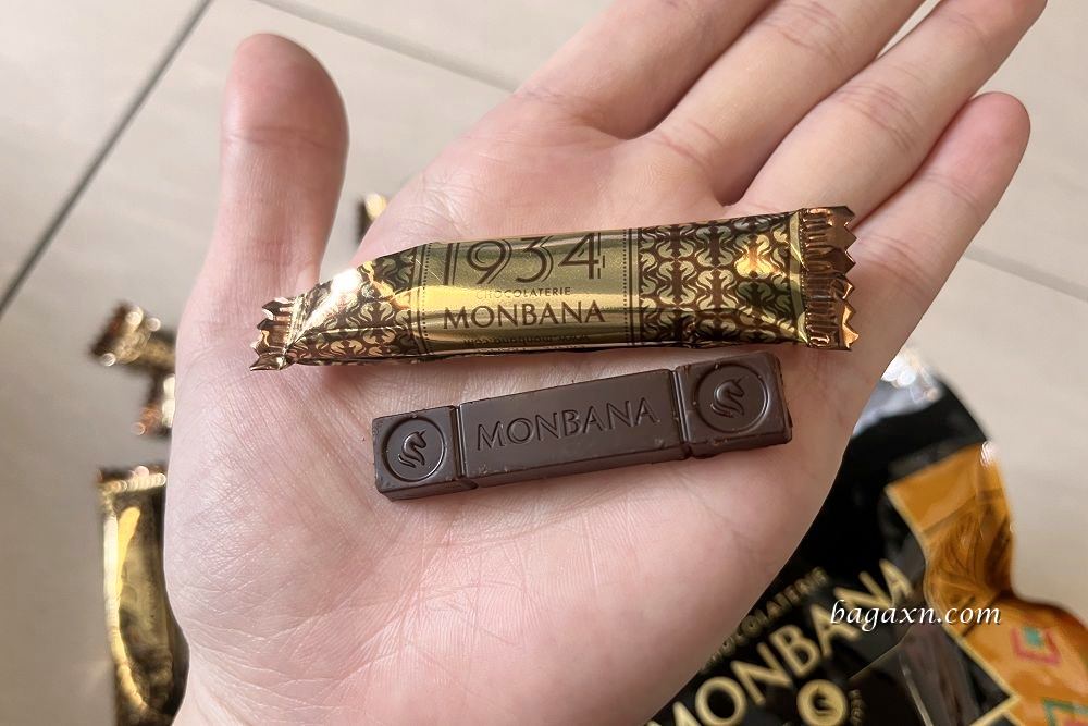 COSTCO巧克力│Monbana 1934 70%迦納黑巧克力條