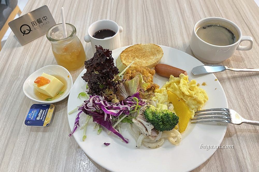 台南住宿│Hotel A 聖禾大飯店酒店。市區正中心吃東西很easy，早餐不錯吃