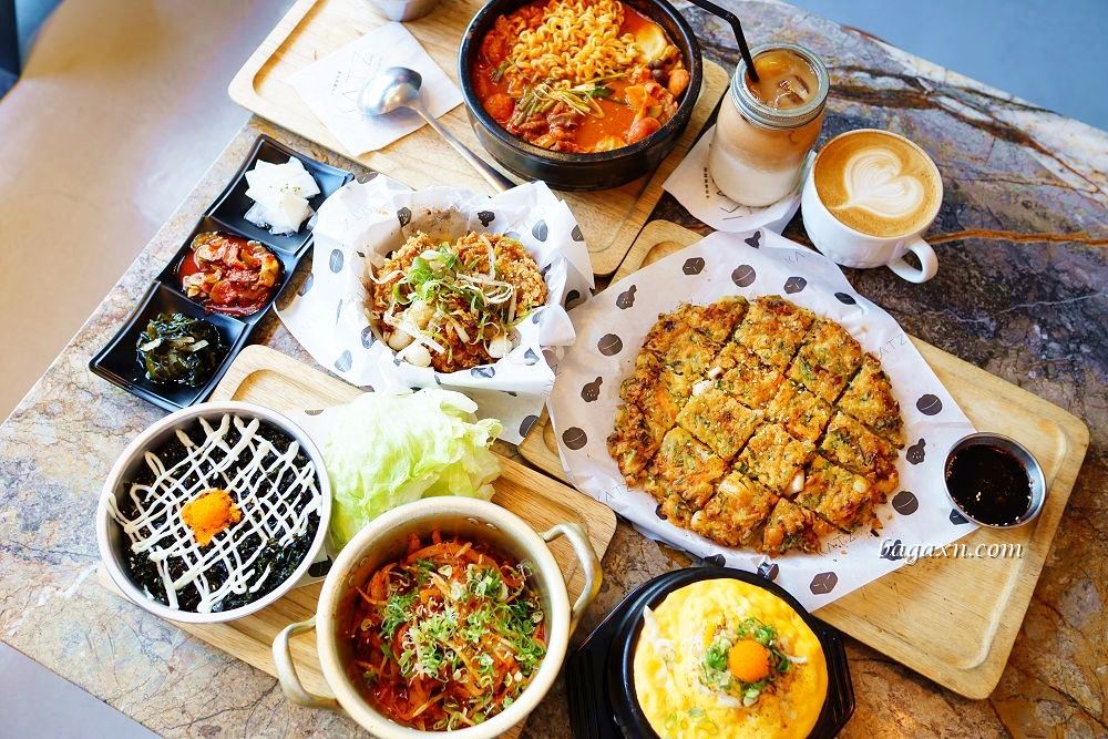 台中美術園道韓式料理│KATZ 卡司 · 美術園道。韓式流行料理，限定餐點起司蒸蛋推薦必點